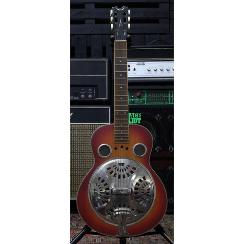 1148 - Dean square neck resonator guitar (fault at neck join)