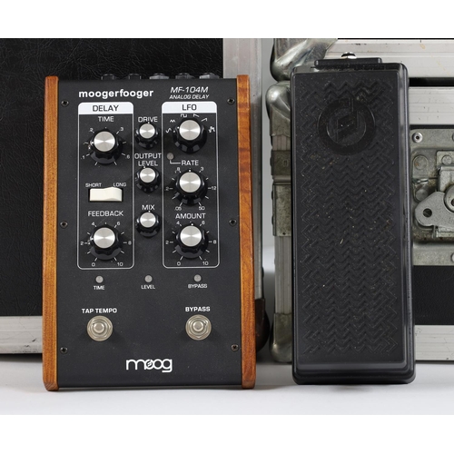 1578 - Moog Moogerfooger MF-104M Analog Delay guitar pedal; also with a Moog expression pedal*Please note: ... 