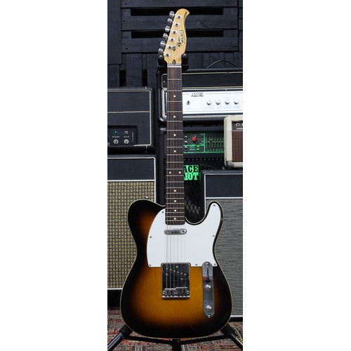 1163 - Fenix by Young Chang Tele Custom type electric guitar, made in Korea, circa 1989; Body: two-tone sun... 