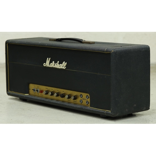 1320 - 1973 Marshall JMP 1959 Super Lead 100 watt guitar amplifier head, made in England*Please note: Gardi... 