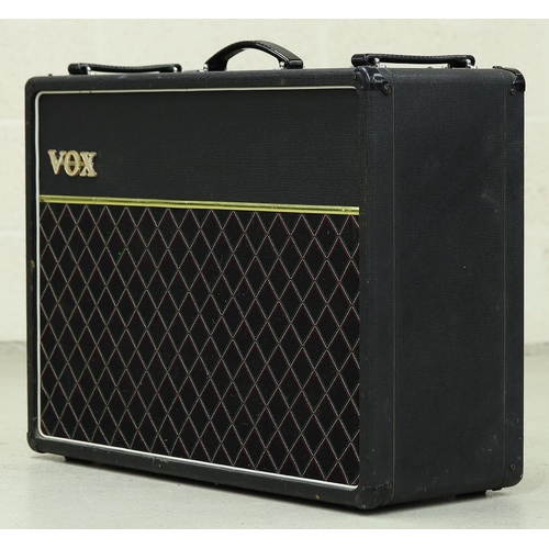 1326 - 1970s Vox AC30 Solid State guitar amplifier, fitted with Fane speakers and with original footswitch*... 