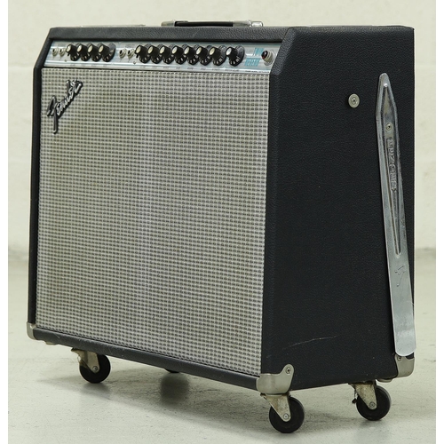 1396 - 1976 Fender Twin Reverb guitar amplifier, made in USA, with original manual*Please note: Gardiner Ho... 