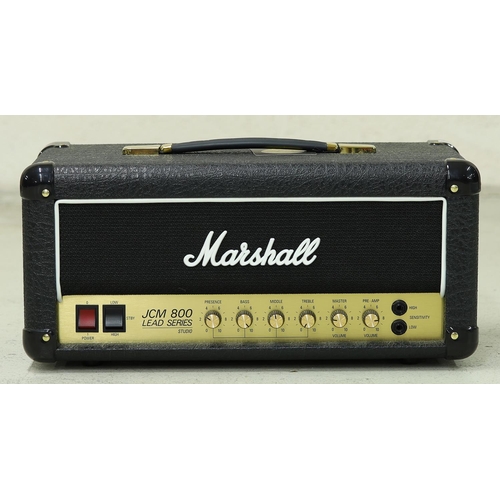 1397 - 2019 Marshall JCM 800 Lead Series Studio SC20H guitar amplifier, made in England*Please note: Gardin... 