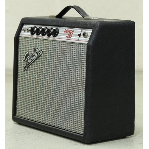 1405 - 1969 Fender Bronco-Amp guitar amplifier, made in USA (USA 110v)*Please note: Gardiner Houlgate do no... 