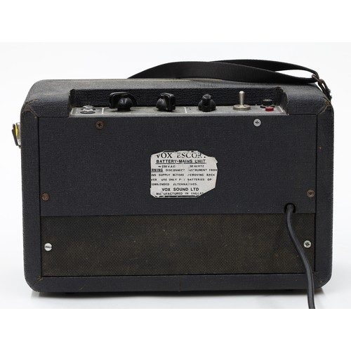 1355 - 1970s Vox Escort battery guitar amplifier*Please note: Gardiner Houlgate do not guarantee the full w... 