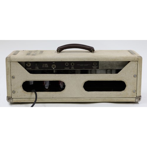 440 - Eric Clapton interest - 1962 Fender Tremolux-Amp guitar amplifier head, made in USA, ser. no. 03381,... 