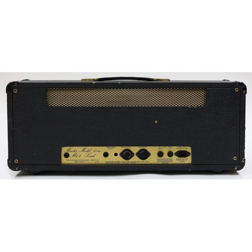 1224 - 1979 Marshall JMP Model 2204 Master Model 50 watt Mk 2 Lead guitar amplifier head, made in England*P... 