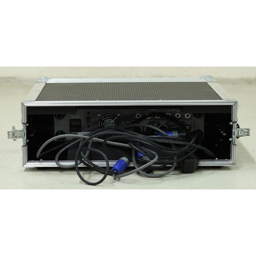 1382 - Ampeg SVT-7 Pro bass guitar amplifier rack unit, within a heavy duty rack flight case*Please note: G... 