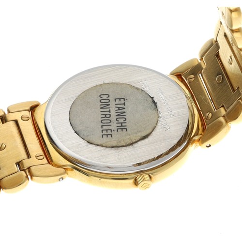 73 - Michel Herbelin Montmartre gold plated and stainless steel wristwatch, quartz, 30mm