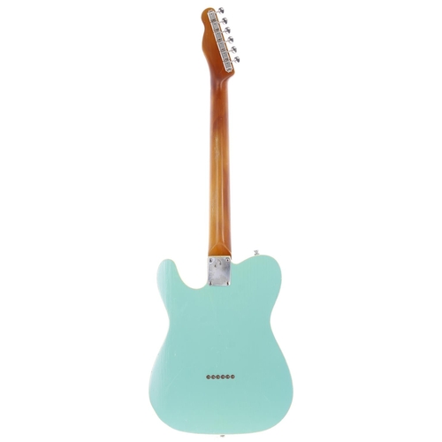 904 - Custom Made T-Type electric guitar; Body: surf green relic bound Tele Custom type body; Neck: relic'... 