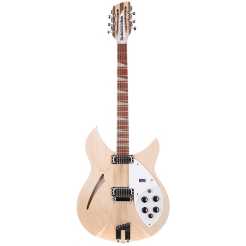 937 - 1995 Rickenbacker 330/12 twelve string electric guitar, made in USA; Body: Mapleglo finish; Neck: ma... 