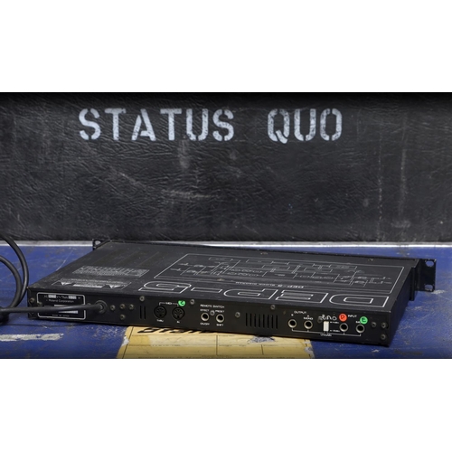 355 - Francis Rossi - studio used 1987 Roland DEP-5 Digital Effects Processor rack unit, made in Japan, se... 