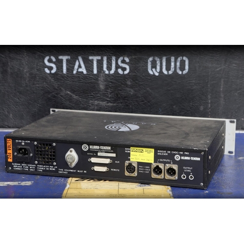 361 - Francis Rossi - studio used Klark-Teknik DN780 Digital Reverberator/Processor rack unit, made in Eng... 