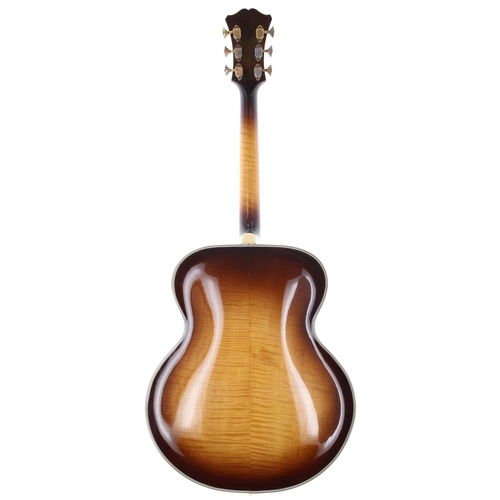 807 - Leo Kottke - studio used 1942 D'Angelico New Yorker archtop guitar, made in USA; Body: two-tone sunb... 