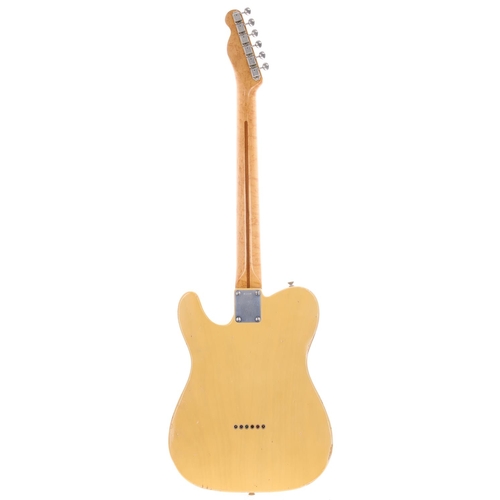 903 - 1997 Fender Custom Shop Cunetto Relic Nocaster electric guitar, made in USA; Body: blonde Cunetto re... 