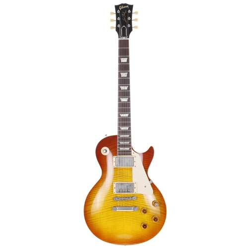 914 - 1999 Gibson Les Paul '59 Reissue 40th Anniversary electric guitar, made in USA; Body: sunburst finis... 