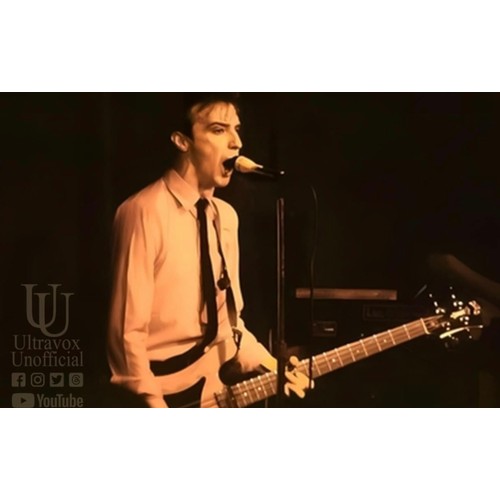 23 - Chris Cross (Ultravox) - stage and studio used 1977 Guild B-301 bass guitar, made in USA, ser. no. 1... 