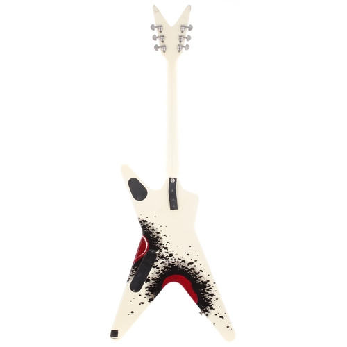 461 - Dimebag Darrell (Pantera) interest - Unique Dean ML electric guitar with Jack Rudy Custom artwork; F... 