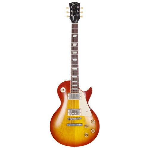 929 - 2008 Gibson Custom Shop '58 Reissue Les Paul Standard electric guitar, made in USA; Body: VOS sunbur... 