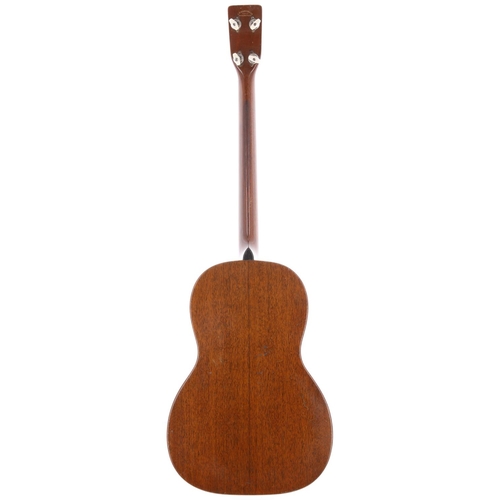 966 - 1931 C.F Martin 5-17 T acoustic tenor guitar, made in USA; Body: mahogany, large repaired crack to b... 