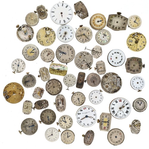 506 - Large quantity of assorted wristwatch movements (100 approx)