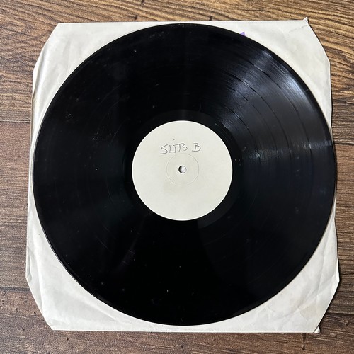 310 - Chris Cross (Ultravox) - The Slits 'Cut' white label test press vinyl record, ILPS9573, inscribed to... 