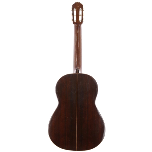 2236 - 1963 Domingo Esteso classical guitar, labelled 'Vda y Sobrinos De Domingo Esteso, Construccion de Gu... 