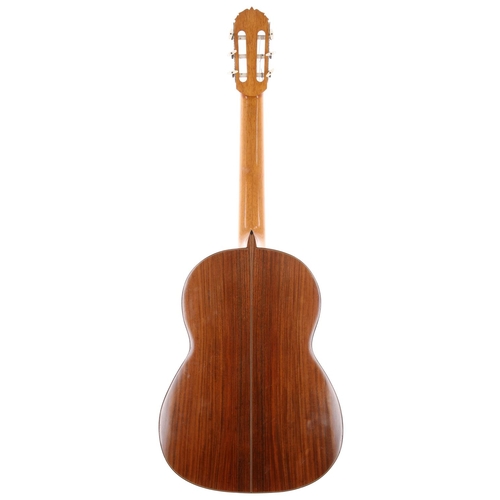 2238 - 1971 Don Tatem classical guitar; Back and sides: rosewood, light surface marks; Top: natural spruce,... 