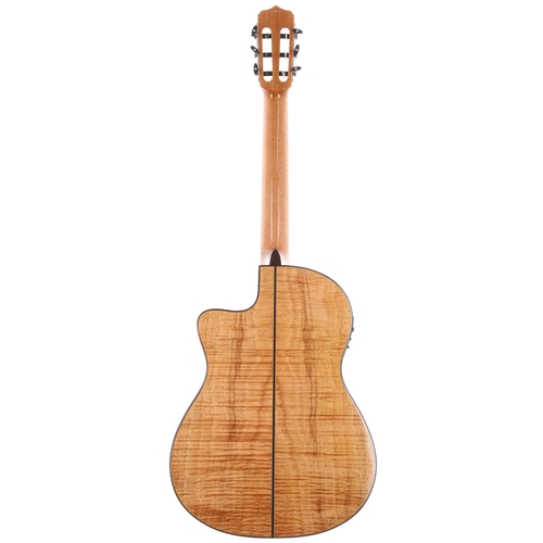 2259 - Cordoba Fusion Series 12 Maple electro-acoustic nylon string guitar; Back and sides: maple; Top: nat... 