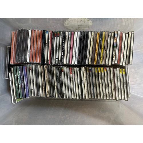 316 - Chris Cross (Ultravox) - Two boxes containing over one hundred and fifty CDs of various artists / ge... 