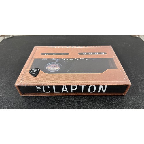 442 - Eric Clapton - autographed First Edition autobiography, within original slip case, sealed with Water... 