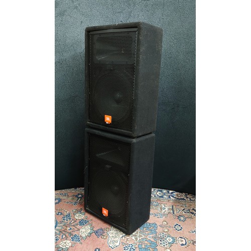 2123 - Pair of JBL JRX100 monitor speakers*Please note: Gardiner Houlgate do not guarantee the full working... 