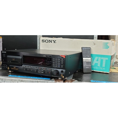 2121 - Sony DTC-77ES digital audio tape recorder, boxed*Please note: Gardiner Houlgate do not guarantee the... 