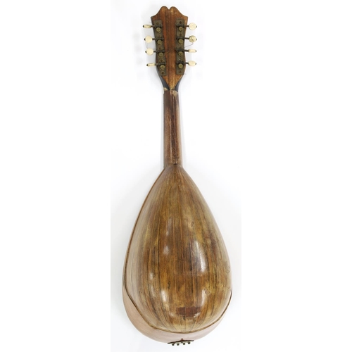 2576 - Neapolitan mandolin labelled Carlo Marazini... Napoli, Italia..., Mod. 7, Fab. 1909... 