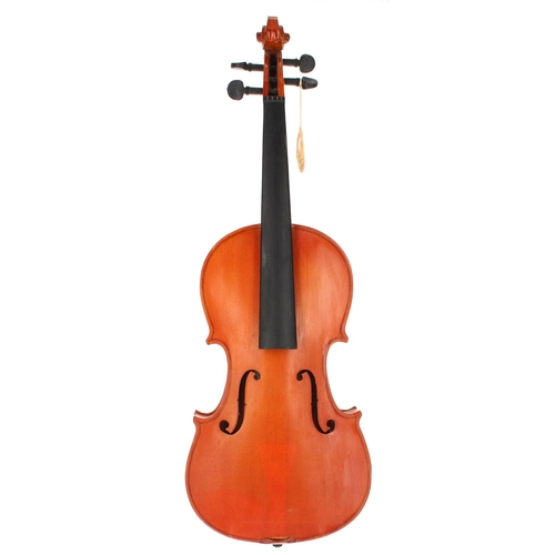 3040 - Russian violin labelled Rigart Rubus, Petersburg 1850, 14