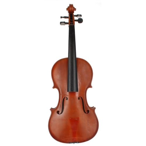 3040 - Russian violin labelled Rigart Rubus, Petersburg 1850, 14