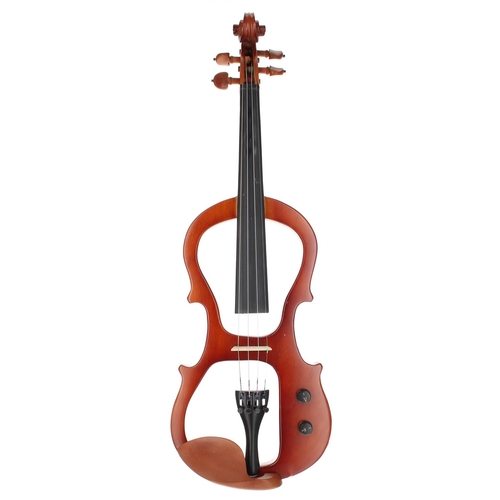 3079 - Artisan electric skeleton violin, 14