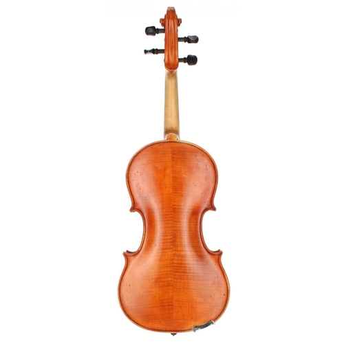 3082 - Welsh violin by and labelled John Nelson, Gwneuthurwr Ffidilan a Fiolaa, Gresfordd, Wrecsam, Cymru 2... 