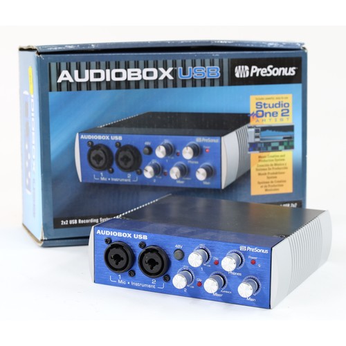 2119 - PreSonus Audio Box USB audio interface, boxed*Please note: Gardiner Houlgate do not guarantee the fu... 