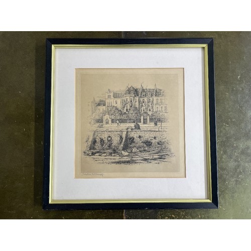 750 - Walter William Burgess R.P.E (1845-1908), Group of 25 etchings taken from the album 'Bits Of Old Che... 