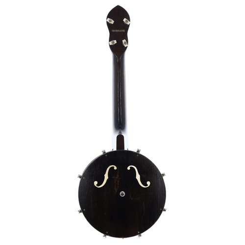 2575 - George Formby Dallas Model 'A' banjolele, with facsimile signature to the 8