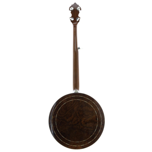 2587 - Good Gibson Mastertone RB4 five-string banjo, circa 2002, bearing the maker's trademark oval sticker... 