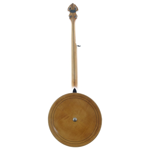 2595 - Good Clifford Essex Concert Grand five-string banjo, bearing the maker's trademark plate fixed to th... 