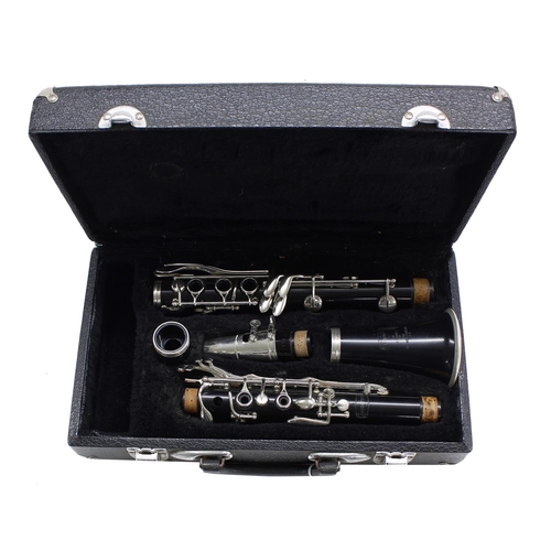 2814 - Three old cased clarinets by Rudall Carte & Co, ser. no. 6330, Jupiter and Bundy (3)... 