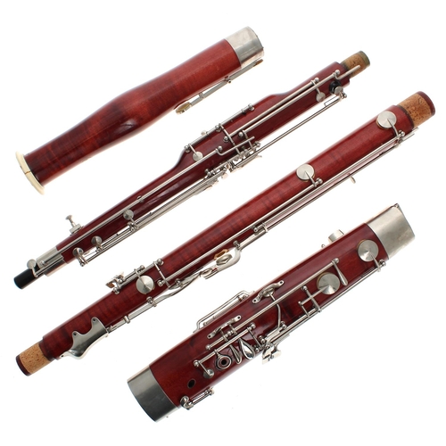 2818 - Corton by Amati Czechoslovakian bassoon stamped 83, case