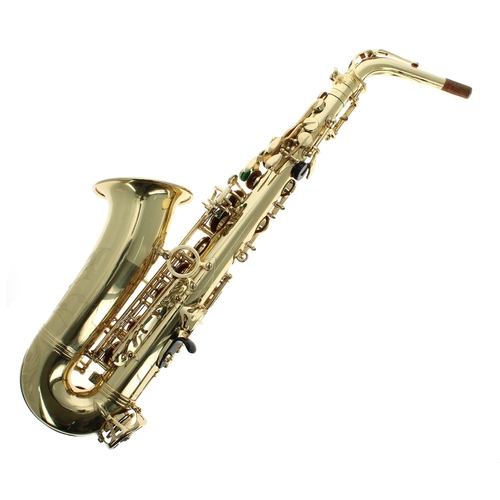 2819 - Good Selmer 80 Super Action Serie II alto saxophone, ser. no. N.718343, crook, two mouthpieces, case... 