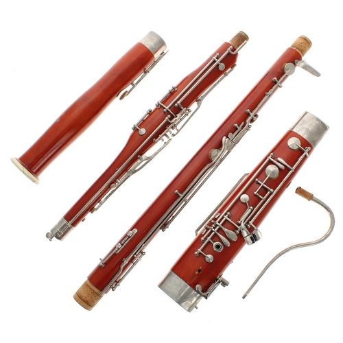 2824 - The Selmer Company Bundy bassoon, ser. no. 10905, crook, hard case