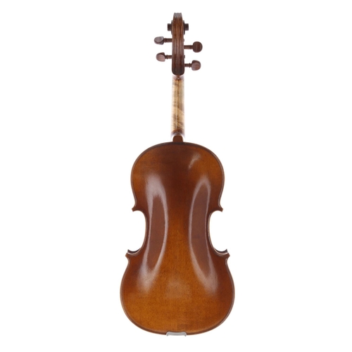 3442 - French viola labelled J. Thibouville-Lamy & Co. London & Paris, also labelled Copie de Anton... 