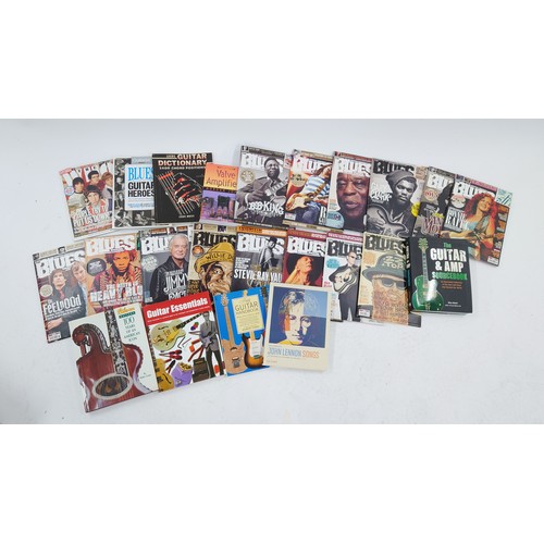 1127 - Six good guitar reference books to include Walter Carter - 'Gibson Guitars 100 Years of an American ... 