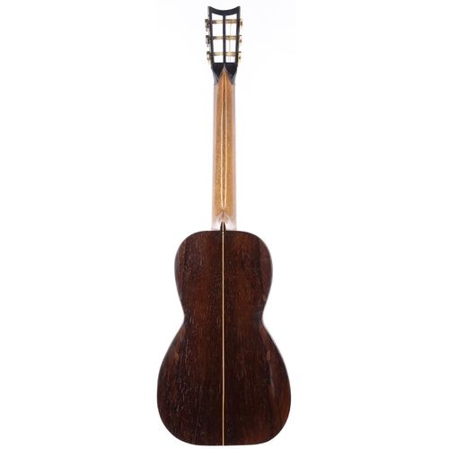 1559 - The Granary Collection - 1839 Antonio de Lorca guitar, made in Malaga, Spain; Back and sides: Brazil... 